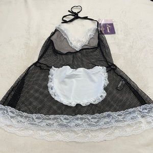 Exposed Women's Maid Outfit